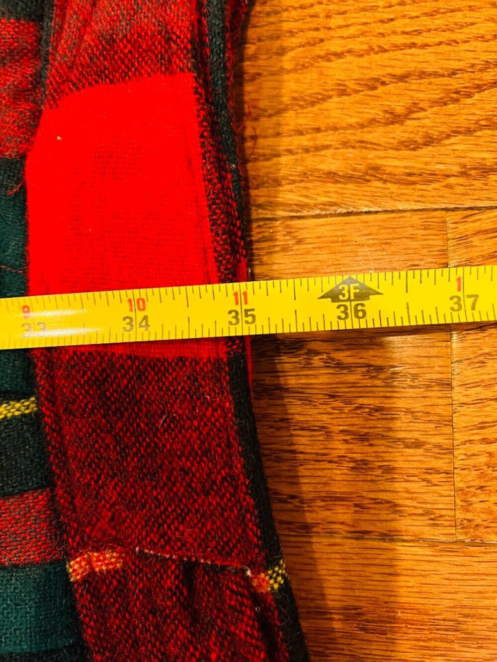 Vintage Polo Ralph Lauren Wool Maxi A-line Skirt Multi-Color Plaid 70s 80s - Picture 16 of 16